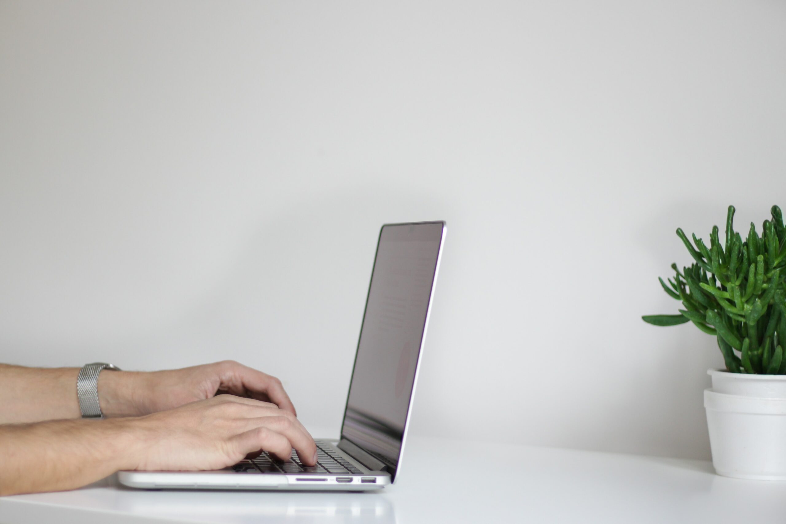 man with computer